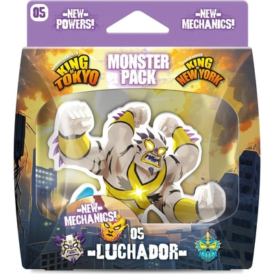 IELLO Разширение за настолна игра King of Tokyo/New York: Monster Pack - Luchador (70361-IE)