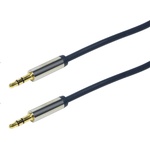 LogiLink Аудиокабел Logilink 3, 5 mm Stereo M/M прав, 3 м, син
