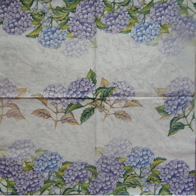 Ambiente obrúsky Hortensia 33x33cm