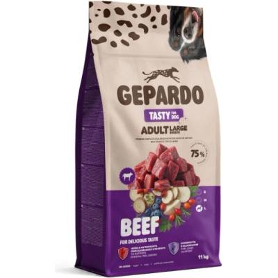 Gepardo Tasty Dog Adult Large Breeds Beef 11 kg