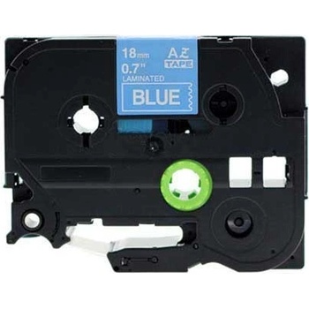 Pro Brother Съвместима лента с Brother TZ-545 / TZe-545, 18mm x 8m, бял печат / син фон (TZe-545)