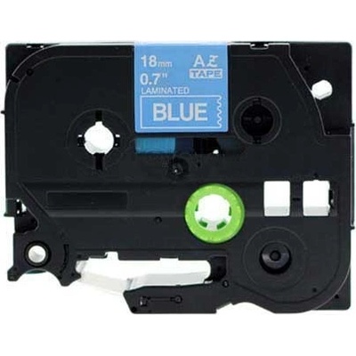Compatible Съвместима лента с Brother TZ-545 / TZe-545, 18mm x 8m, бял печат / син фон (TZe-545)