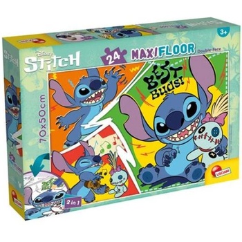 Lisciani Stitch пъзел макси двустранен 70x50 см 24 части (051173)