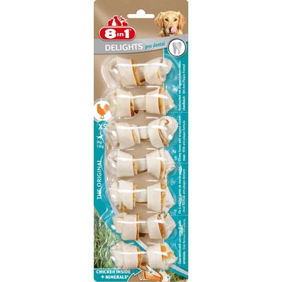 8in1 Delights pro Dental kost 84 g 7 ks