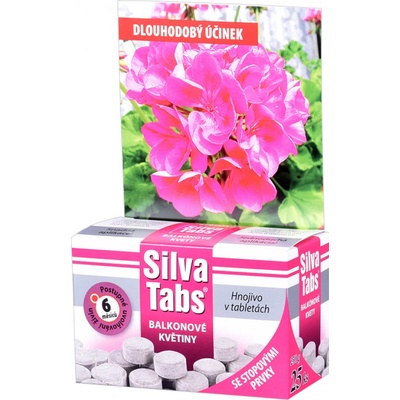Nohelgarden Hnojivo SILVA TABS na balkónové květiny 250 g