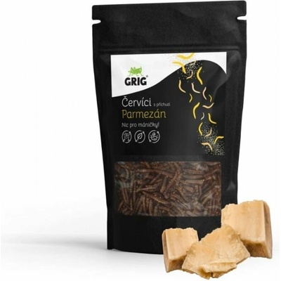 Grig sušenie červíky Parmezán 13 g