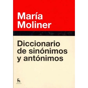 Image 1 of Diccionario de sinonimos y antonim. N. Ed | MARIA MOLINER RUIZ