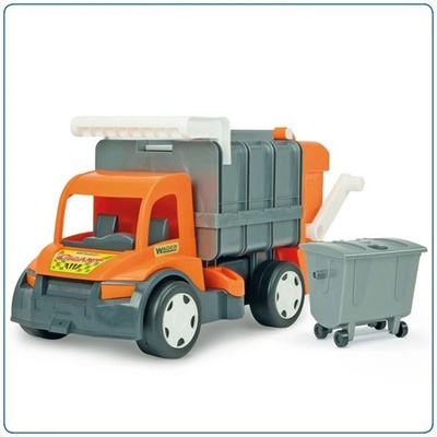 Wader Боклукчийски детски камион - оранжев (67016-2)