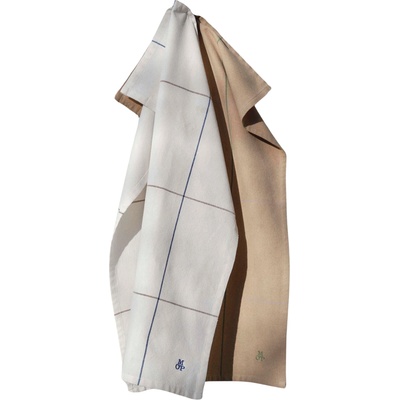 Marc O'Polo Малки кухненски кърпи Haley 50 x 70 см светлобежови и пясъчни 2 бр (101342-627-01)