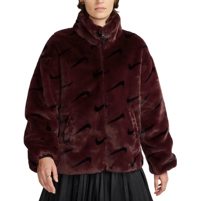 Nike Bunda All Over Swoosh jacket women dq6842-652