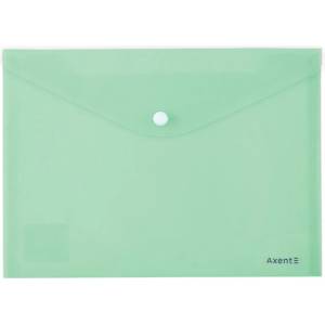  Папка джоб с копче Axent А5 Pastelini Светлозеле (1303418-19-1522-09-A)