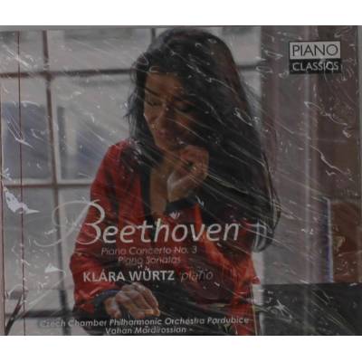 Klara Wurtz, Czech Chamber Philharmonic Orchestra Pardubice, Vahan Mardirossian - Beethoven: Piano Concerto No. 3, Piano Sonatas CD