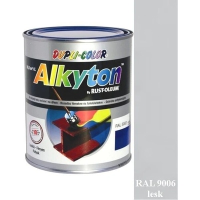 ALKYTON Hladký RAL 9006 strieborná lesklá 750ml