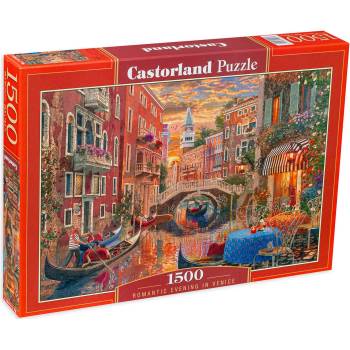 Image 1 of Castorland Пъзел Castorland от 1500 части - Романтична вечер във Венеция (C-151981-2)