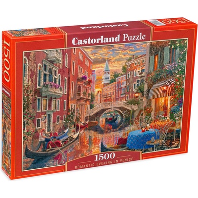 Castorland Пъзел Castorland от 1500 части - Романтична вечер във Венеция (C-151981-2)