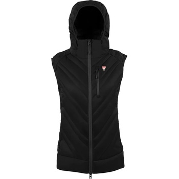 Grüezi Bag Дамски пухен елек Grüezi Bag Women's Lightful DownWool Vest Down vest - Black (132-0776-0314)