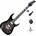 Ibanez GRG220PA1-BKB Basic SET Transparent Brown Black Sunburst Електрическа китара