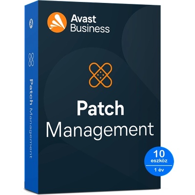Avast SW Avast Business Patch Management - 10 устройства/1 година, електронен лиценз AVBUSPATMAN1Y10 ESD (AVBUSPATMAN1Y10 ESD)