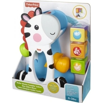 Fisher-Price zebra a kostky