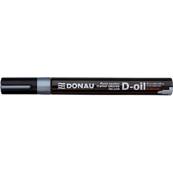 DONAU Лаков маркер DONAU D-oil 2, 8 mm сребърен U7369001PL-38 (U7369001PL-38)