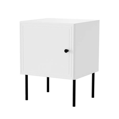 Cama meble Нощно шкафче 2 бр PALAZZO BIS 45x39xH59 бял мат (PALAZZO 400030)