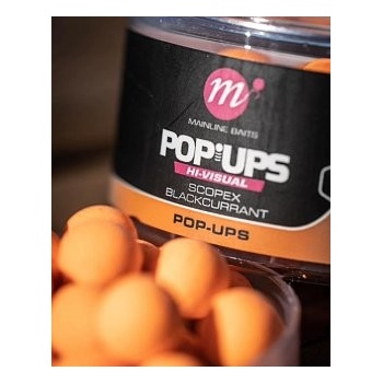 Mainline Pop Up High Visual Mini 150ml 12mm Scopex Blackcurrant