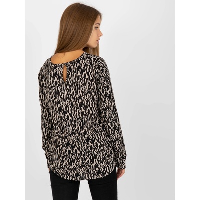 Blouse-D73771M10971AEN-black-beige