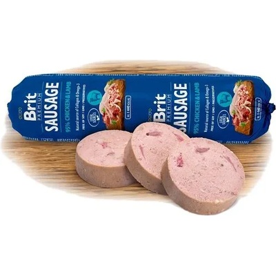 Brit Premium - Sausage Chicken & Lamb 800 g