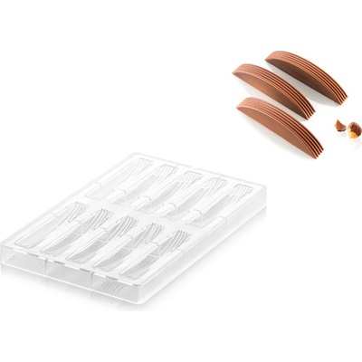 Silikomart Форма за шоколадови бонбони Riga B от тритан (52.906.86.0065)