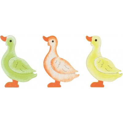 Anděl Přerov Husa dřevěná s lepíkem 3,5 cm 24 ks – Hledejceny.cz