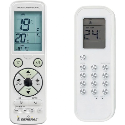 General Midea rg35b/bge - луксозно с подсветка дистанционно управление (rg35b/bge)