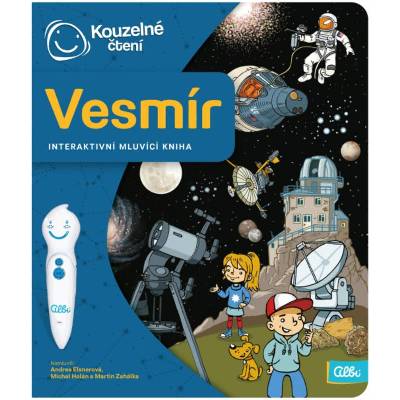 Albi Kouzelné čtení Kniha interaktivní Vesmír