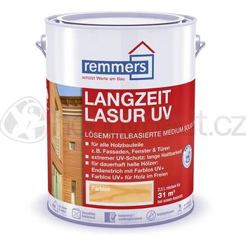 Remmers UV+ Lazura 2,5 l bezbarvá