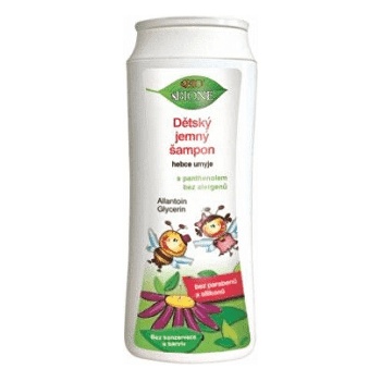 Drogerex Bione Cosmetics детски нежен шампоан с пантенол 200 мл