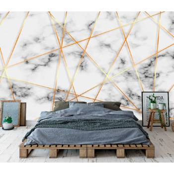 Image 1 of Art gift Фототапет Бял мрамор 2