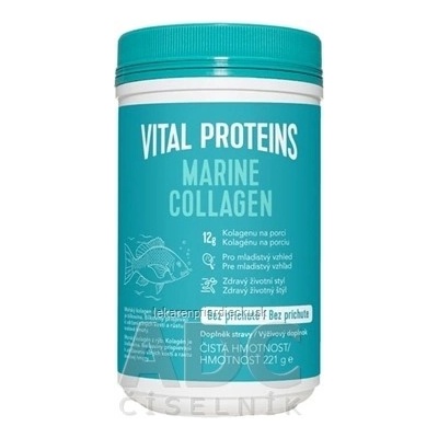 VITAL PROTEINS Marine collagen prášok bez príchute 221 g