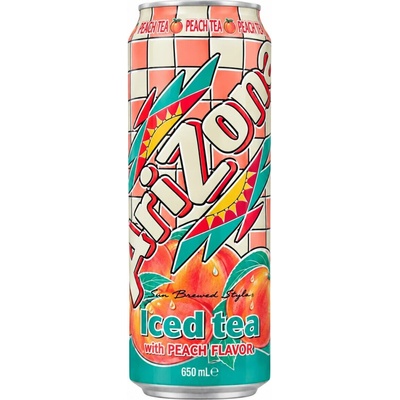 Arizona ledový čaj s příchutí broskve 0,65 l