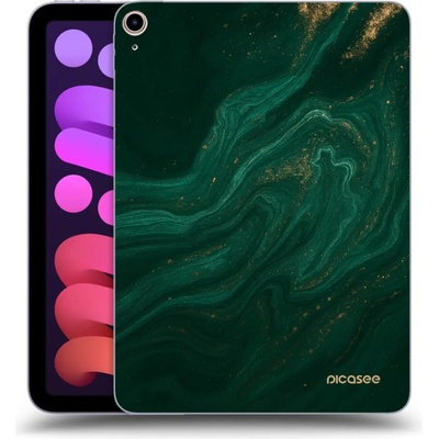Picasee silikónový prehľadný obal pre Apple iPad mini 2021 6. gen Green