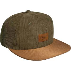 Reell Шапка с козирка Reell Suede Cap - Olive Cord - размер One Size (204-6299-1511)