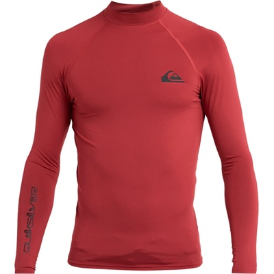 Quiksilver Мъжка плажна тениска от ликра Quiksilver Everyday UPF 50 L/S Lycra - Burnt Russet - размер 3XL (050-1598-0717)