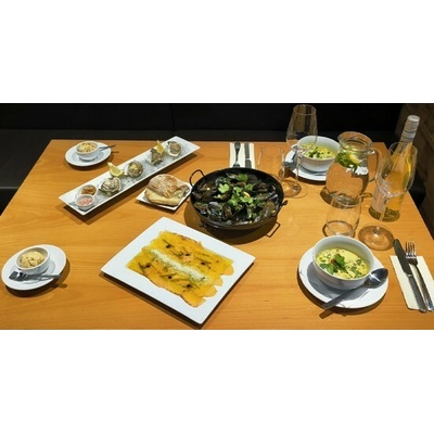 Středomořské 3chodové menu se slávkami na bílém víně pro 2 osoby v Praze
