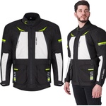 W-Tec Мото яке W-TEC Warao Неоново черен XL разширен (29296-XL-P)