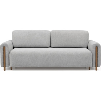 Eltap Светлосив разтегателен диван с място за съхранение от букле 244 cm Arcadova - ELTAP (SO-ARC-OA-04ROY)