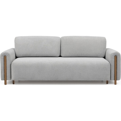 Eltap Светлосив разтегателен диван с място за съхранение от букле 244 cm Arcadova - ELTAP (SO-ARC-OA-04ROY)