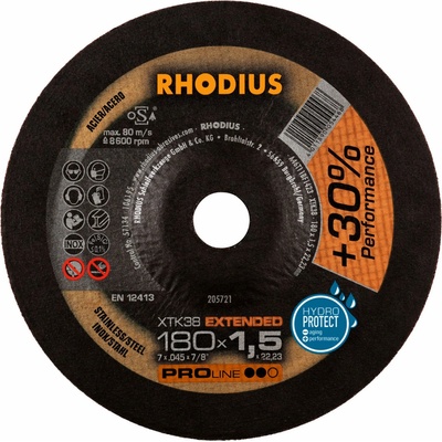 Rhodius Rezný kotúč 180 x 1,5 x 22,23 mm 205721