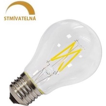 Optonica LED žárovka 6W 4xCOB Filament E27 600lm CCD TEPLÁ BÍLÁ, STMÍVATELNÁ