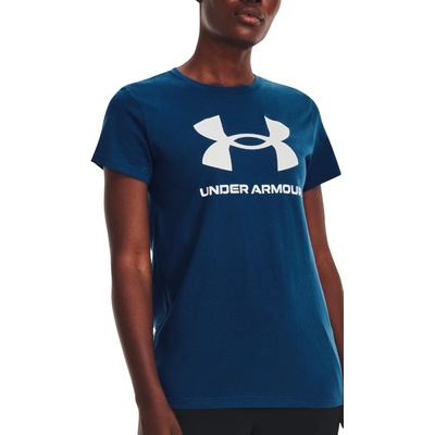 Under Armour Тениска Under Armour UA W SPORTSTYLE LOGO SS-BLU Син Velikost XS