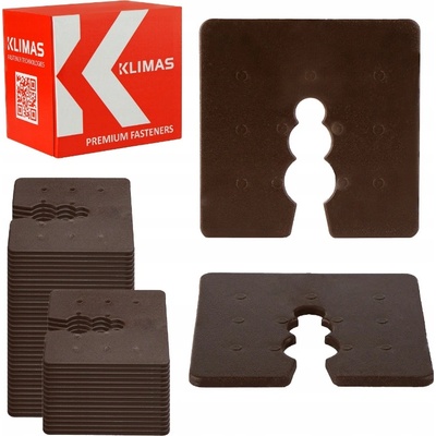 Plastová distančná podložka DW (50 ks) (1600) 2 mm (50 ks)