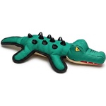 Uniq Pets Plush Dog Toy Squeakies Green Crocodile играчка крокодил за кучета със звук, 39, 2 x 18 x 7, 8 cm