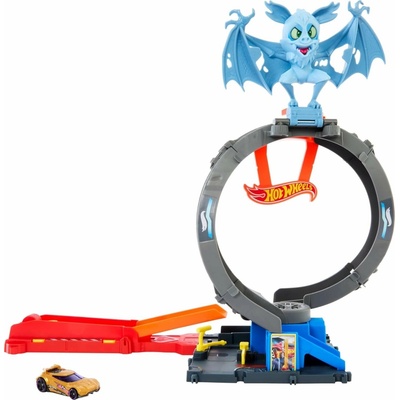 Hot Wheels Hot Wheels City Příšerná Odplata Bat loop attack 194735195084